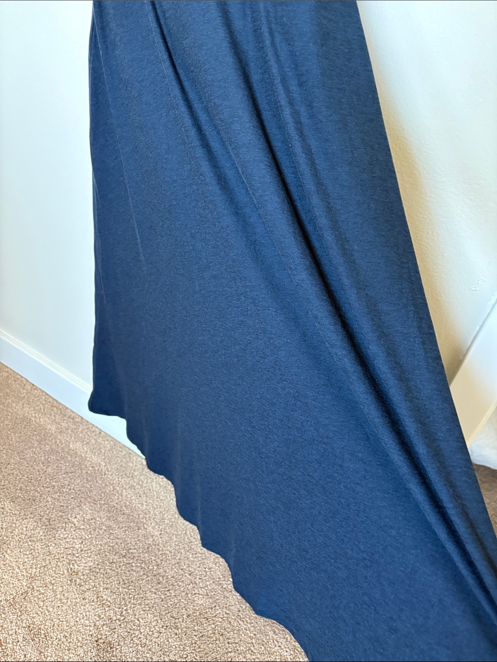 Beyond Yoga Navy Scoop Neck Midi Dress - Picture 6 of 8